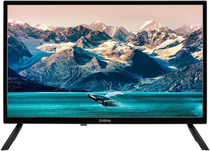 Телевизор 24" Digma DM-LED24MBB21; Direct LED;