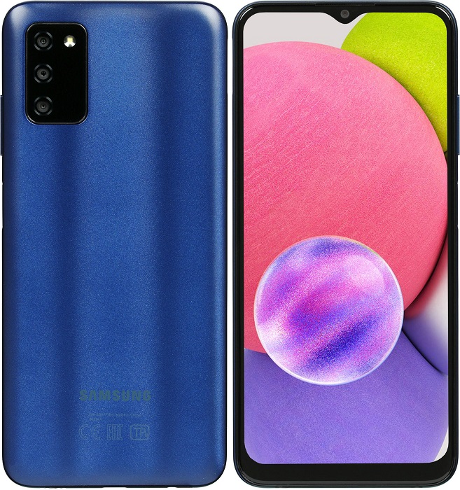 Смартфон Samsung Galaxy A03s 4/64Гб Blue