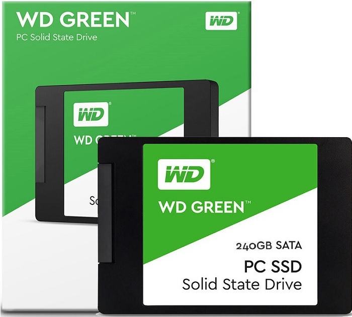 SSD-накопитель 2.5" 240Гб WD Green (WDS240G3G0A);