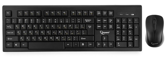 Комплект клавиатура + мышь Gembird KBS-8002;