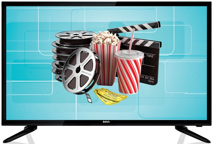 Телевизор 32" BBK 32LEX-7047/T2C; Direct LED;