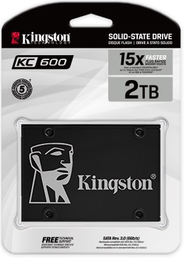 SSD-накопитель 2.5" 2Тб Kingston KC600 (SKC600B/2048G);