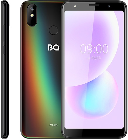 Смартфон BQ Aura 2/16Гб Black vibes
