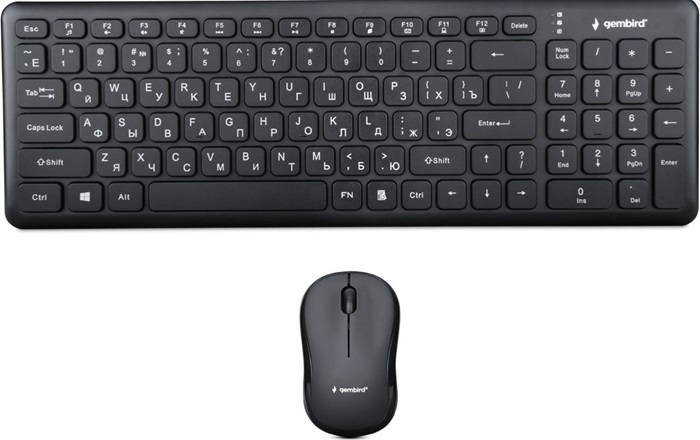 Комплект клавиатура + мышь Gembird KBS-9200;