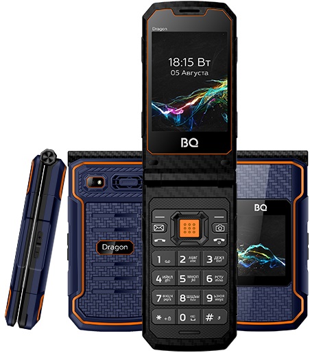 Мобильный телефон BQ Dragon Blue (BQ-2822);