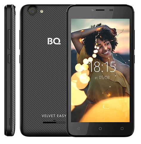 Смартфон BQ VelvetEasy 0.5/8Гб Black (BQ-5000G);