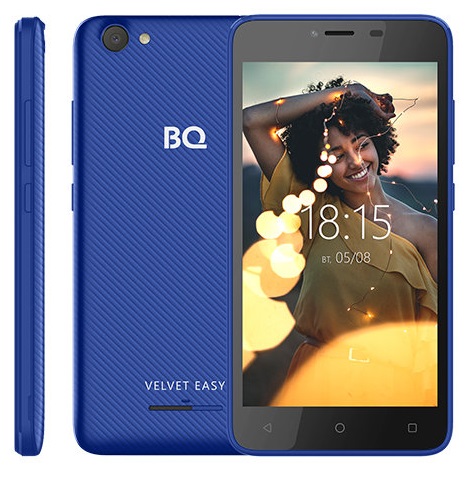 Смартфон BQ VelvetEasy 0.5/8Гб Blue (BQ-5000G);