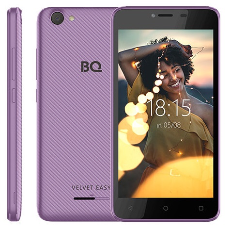 Смартфон BQ VelvetEasy 0.5/8Гб Purple (BQ-5000G);