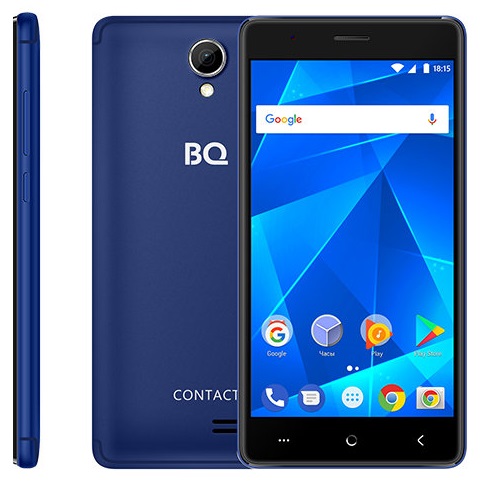 Смартфон BQ Contact 1/8Гб Dark Blue