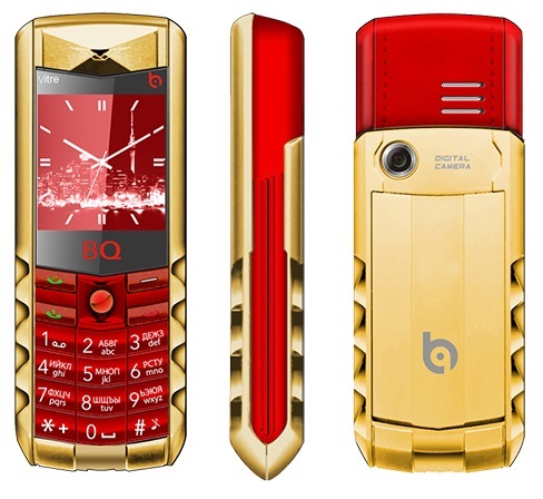 Мобильный телефон BQ Vitre Red Gold