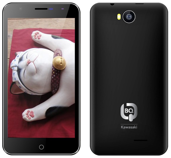 Смартфон BQ Kawasaki Black (BQ-5501); 5.5"IPS(960x540);