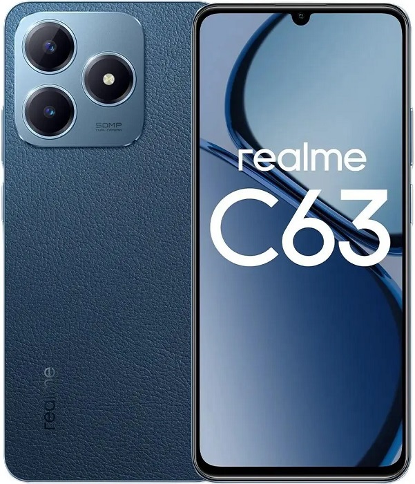 Смартфон Realme C63 6/128Гб Blue (RMX3939);