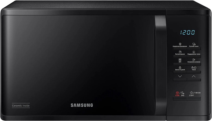 Микроволновая печь Samsung MS23K3513AK/BW; 800/1150 Вт;