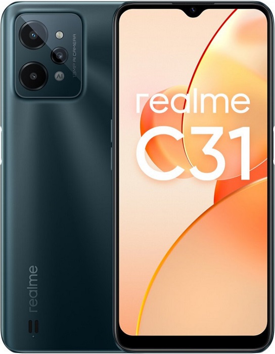 Смартфон Realme C31 4/64Гб Dark Green