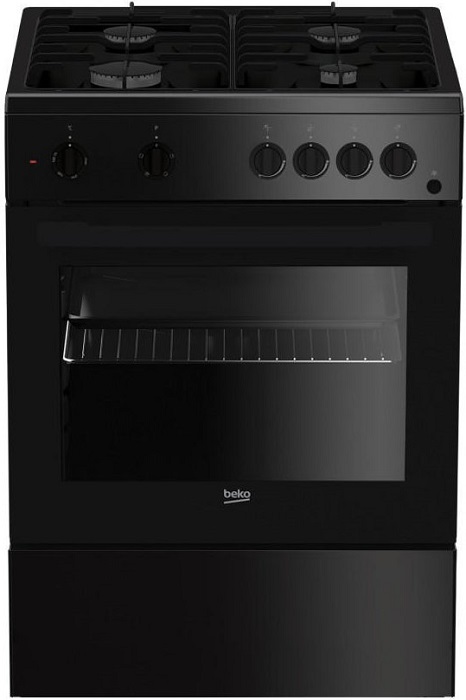 Плита комбинированная Beko FFSS62010GB; эмал.сталь; 71