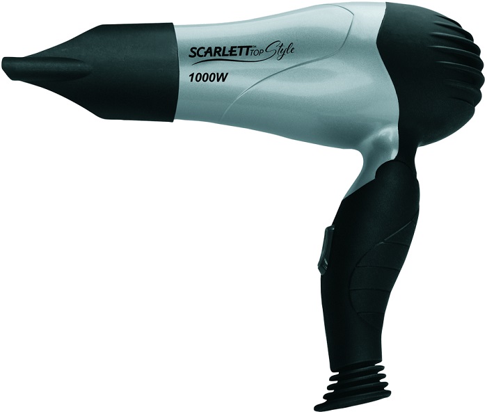 Фен Scarlett SC-HD70T03; складной; 1000 Вт;