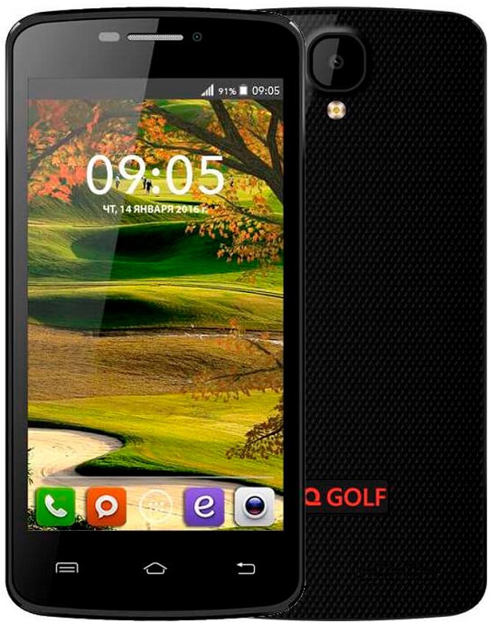 Смартфон BQ Golf Black (BQ-4560); 4.5"(854x480);
