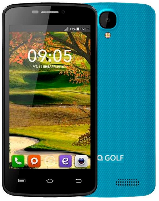 Смартфон BQ Golf Blue (BQ-4560); 4.5"(854x480);