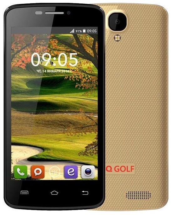Смартфон BQ Golf Gold (BQ-4560); 4.5"(854x480);