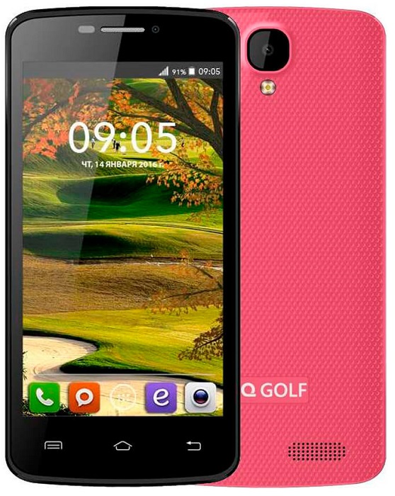 Смартфон BQ Golf Pink (BQ-4560); 4.5"(854x480);