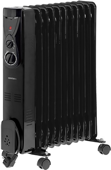 Масляный обогреватель Centek CT-6202 Black; 2500