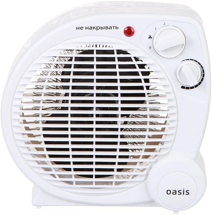 Тепловентилятор Oasis SP-20R; 2000/1000 Вт; 20