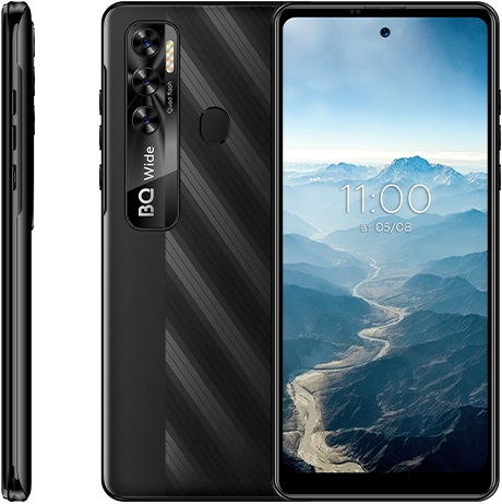 Смартфон BQ Wide 4/64Гб Black (BQ-6868L);