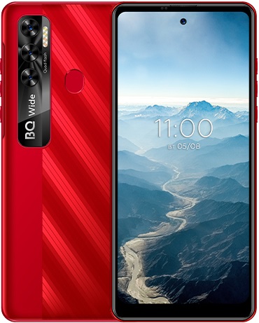 Смартфон BQ Wide 4/64Гб Red (BQ-6868L);