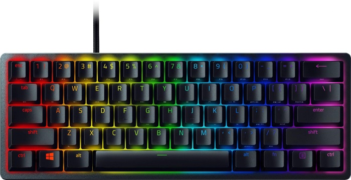 Клавиатура Razer Huntsman Mini (RZ03-03391500-R3R1); оптомеханическая;