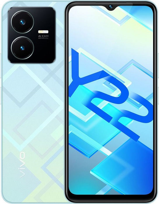 Смартфон Vivo Y22 4/64Гб Metaverse Green