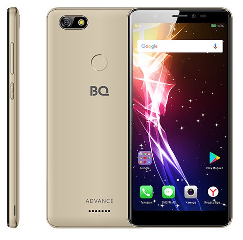 Смартфон BQ Advance LTE 2/16Гб Gold