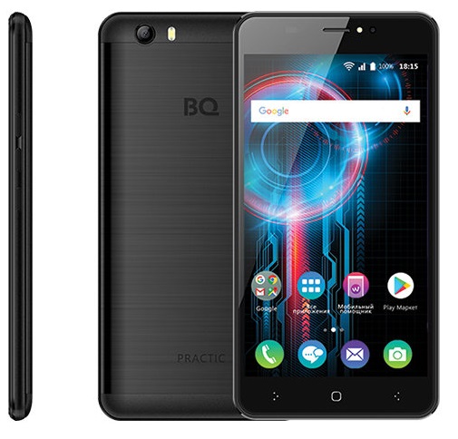 Смартфон BQ Practic Black Brushed (BQ-5525);