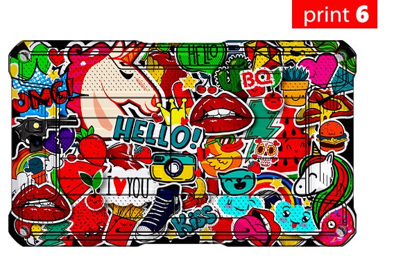 Планшет 7" BQ Armor 1/8Гб Print