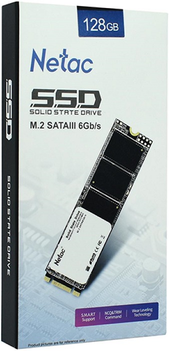 SSD-накопитель M.2 128Гб Netac N535N (NT01N535N-128G-N8X);