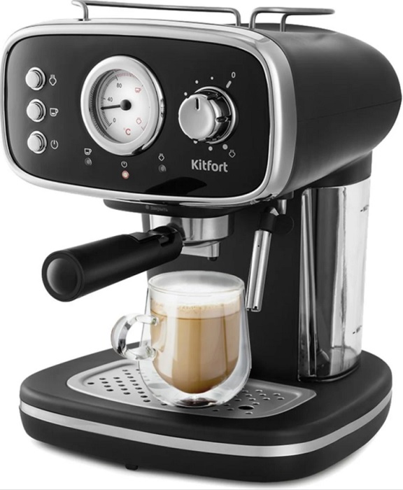 Кофеварка рожковая KitFort KT-736; 1100 Вт;