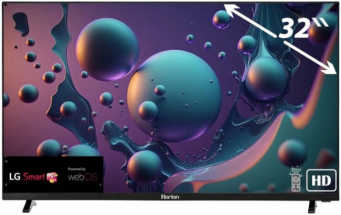 Телевизор 32" Horion 32FCG; Direct LED;
