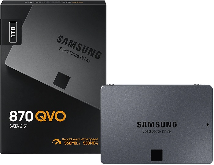 SSD-накопитель 2.5" 1Тб Samsung 870 QVO