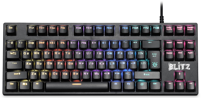 Клавиатура Defender Blitz GK-240L RU (45240);