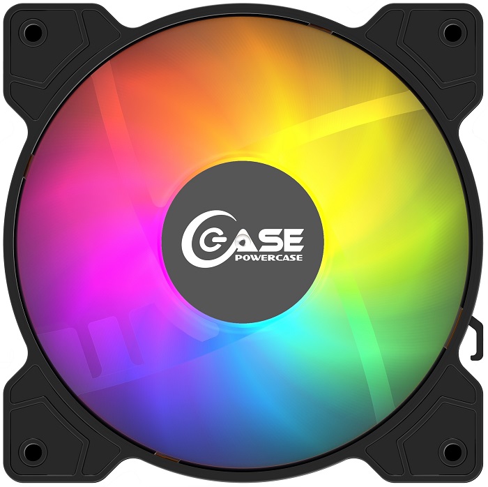 Вентилятор 120мм Powercase (M2) ARGB; гидравлический;