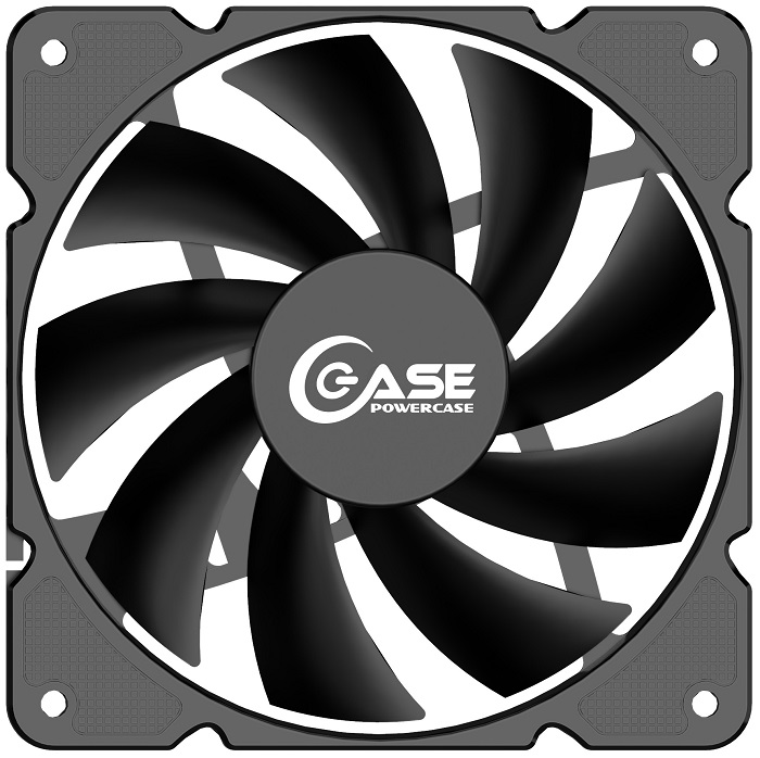 Вентилятор 120мм Powercase (M3-3+4); гидравлический; 900