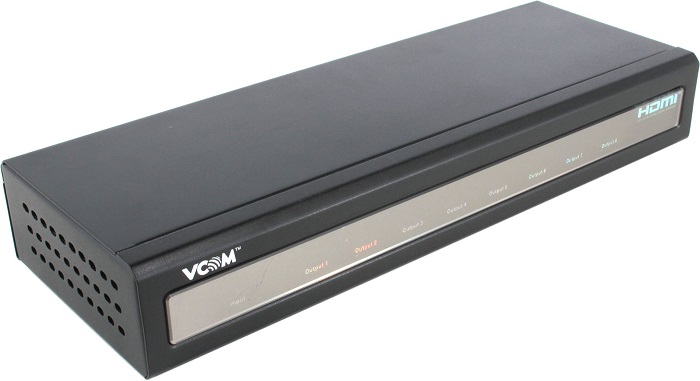 Видеосплитер HDMI VCOM DD418A; 8 портов; Видеосплитер HDMI VCOM DD418A; 8 портов;