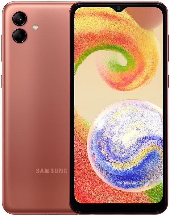 Смартфон Samsung Galaxy A04e 3/32Гб Cooper