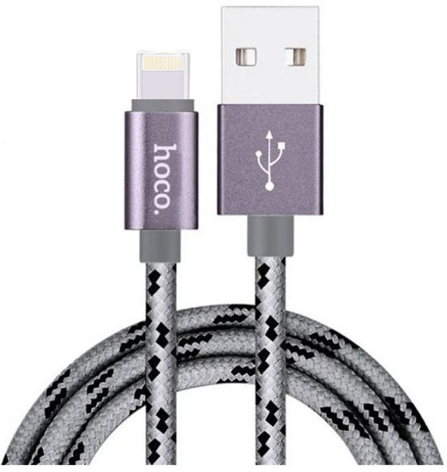 Кабель AM/Lightning hoco X2 (6957531032168); 2.4А;