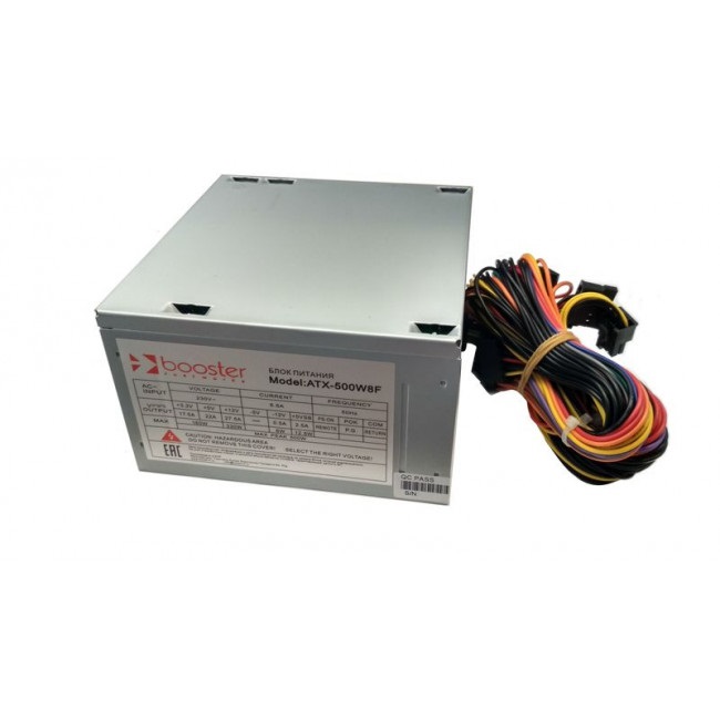 Блок питания 500 Вт BOOST ATX-500W8F