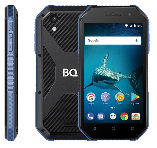 Смартфон BQ Shark Mini 1/8Гб Black-Blue