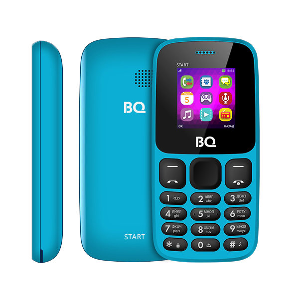 Мобильный телефон BQ Start Blue (BQ-1413);