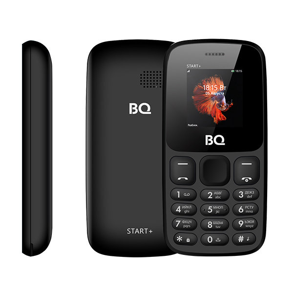 Мобильный телефон BQ Start+ Black (BQ-1414);