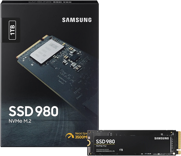 SSD-накопитель M.2 NVMe 1Тб Samsung 980