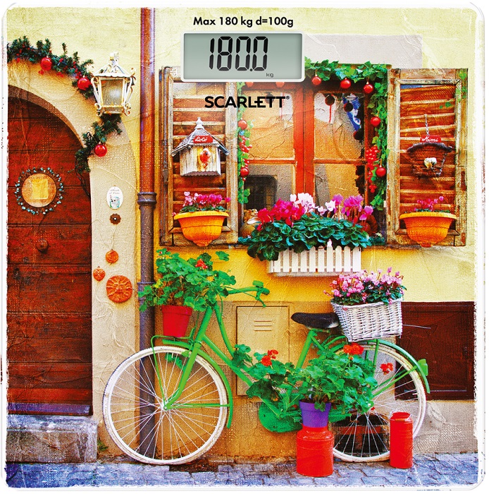 Весы напольные Scarlett SC-BS33E030; 180 кг;