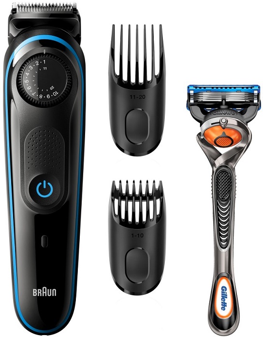 Триммер для бороды и усов Braun